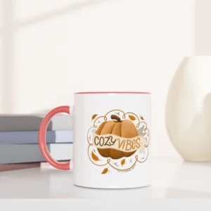 Bilde av kopp med høstmotiv